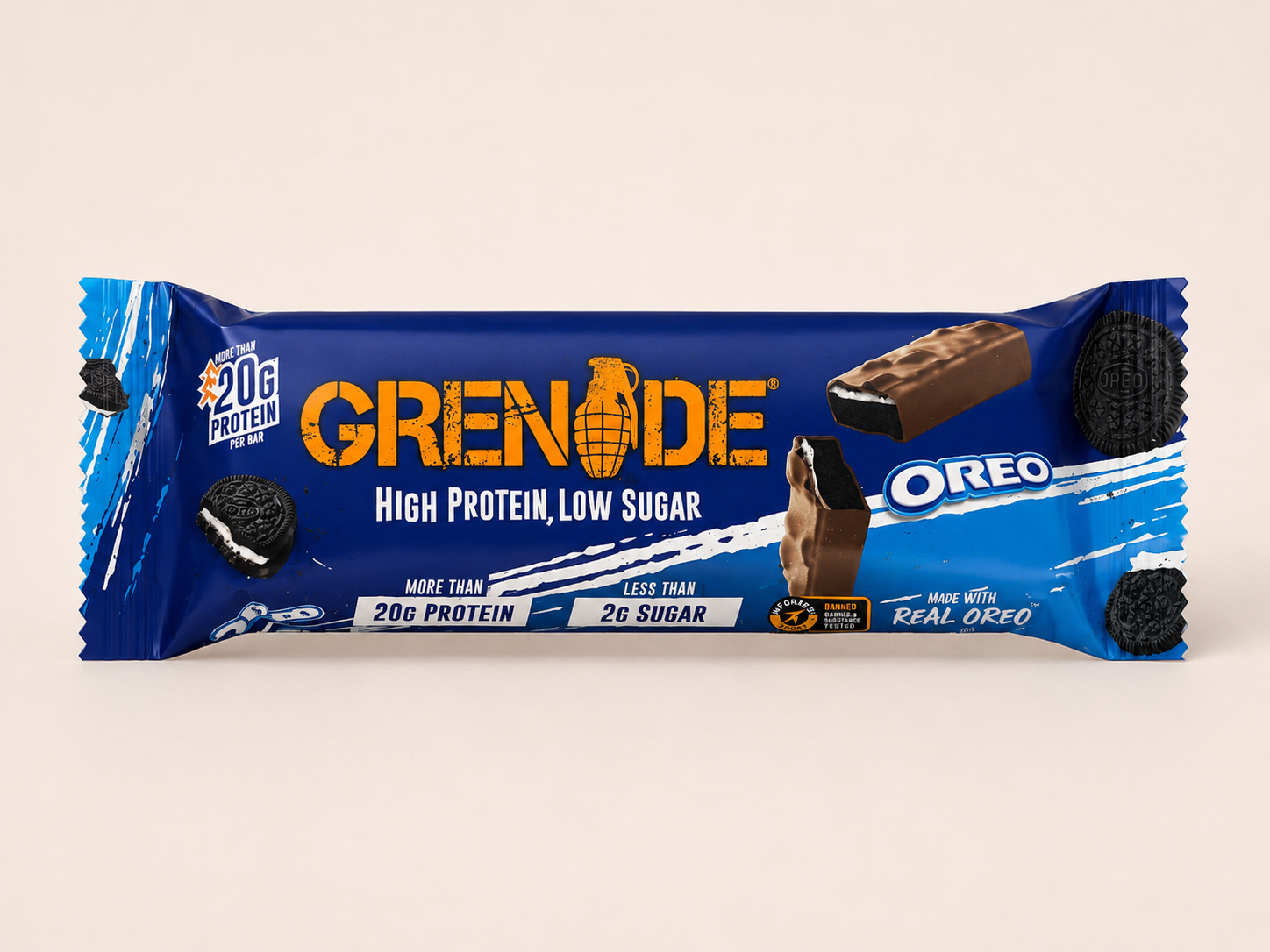 Grenade Low Sugar High Protein Bar 2 for £4.50 (1 discount per transaction) (3 flavours)