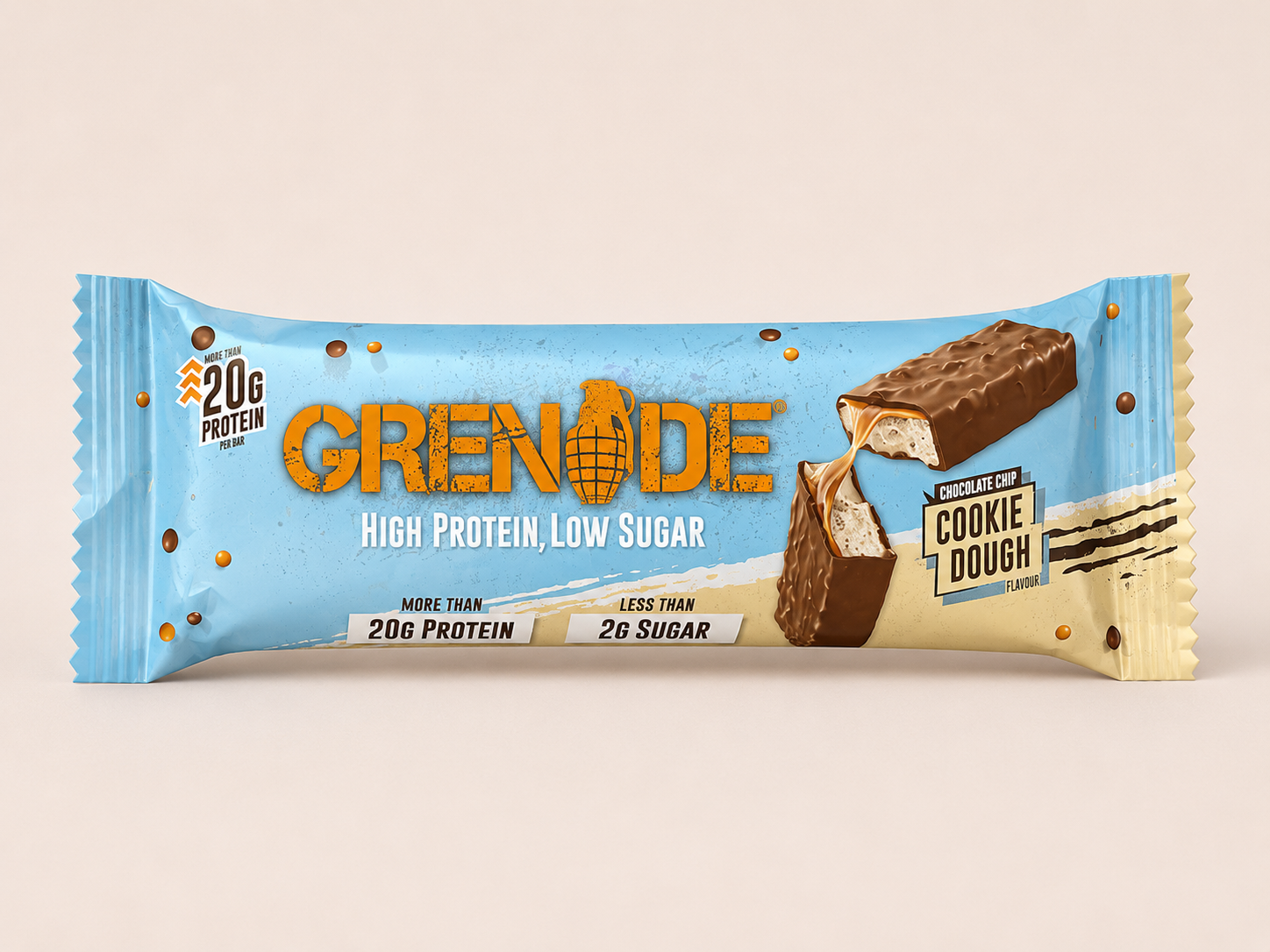 Grenade Low Sugar High Protein Bar 2 for £4.50 (1 discount per transaction) (3 flavours)